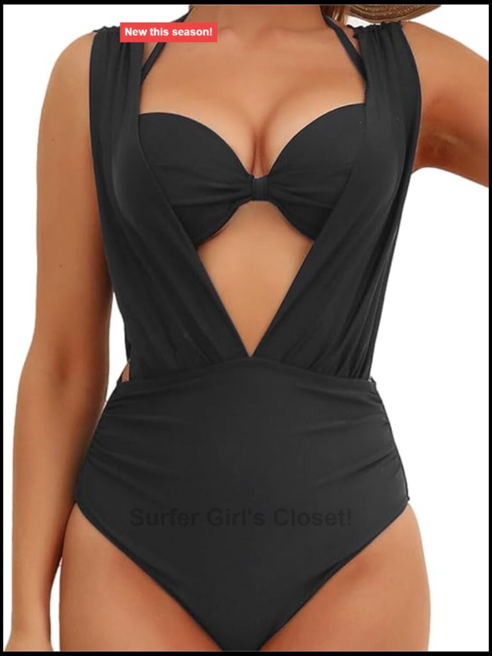 Sexy Halter 2 Piece Push Up Bikini Set High Waisted Tummy Control High Cut